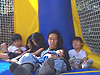 That's Nolan on the left, two of their cousins, Noah in Cassie's lap, and Nicky on the right!